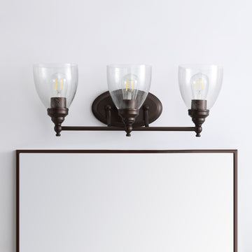 Marais Metal/Glass LED Vanity - JONATHAN Y